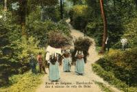 carte postale ancienne de Watermael-Boitsfort Forêt de Soignes - Marchandes des 4 saisons du coin du Balai