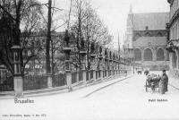 postkaart van Brussel Petit Sablon