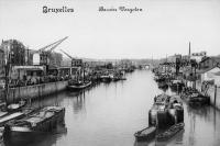 postkaart van Brussel Bassin Vergoten postkaart van Brussel Bassin Vergoten