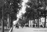 postkaart van Brussel Regentlaan postkaart van Brussel Regentlaan