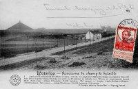 carte postale ancienne de Waterloo Panorama du Champ de Bataille