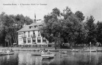 carte postale ancienne de Genval L'Argentine Hôtel - Le Canotage