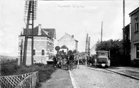 carte postale ancienne de Rixensart Rue du Pont