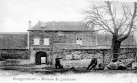 carte postale ancienne de Waterloo Hougoumont - Maison du jardinier