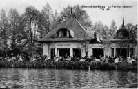 carte postale ancienne de Genval Le pavillon japonais