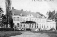 carte postale ancienne de Mont-Saint-Guibert Château de Bierbais