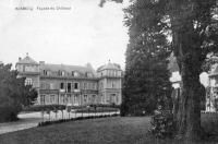 carte postale ancienne de Wisbecq Facade du château