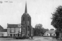 carte postale ancienne de Limal L'église