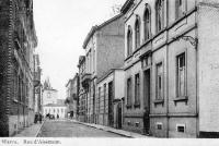 carte postale ancienne de Wavre Rue d'Aisémont