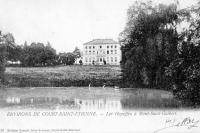 carte postale ancienne de Mont-St-Guibert Les Hayeffes à Mont-Saint-Guibert