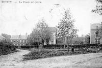 carte postale ancienne de Céroux-Mousty Mousty - La place du Culot