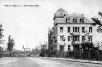 carte postale ancienne de Genval Une avenue