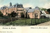 carte postale ancienne de Bousval Château de la Motte à Bousval