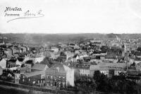 carte postale ancienne de Nivelles Panorama