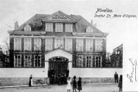 carte postale ancienne de Nivelles Institut Sainte Marie d'Oignies