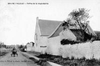 carte postale ancienne de Braine-l'Alleud Ferme de la Haye-Sainte