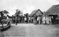 carte postale ancienne de A identifier Rassemblement pour le travail