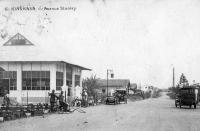 carte postale ancienne de Léopoldville Kinshasa - Avenue Stanley