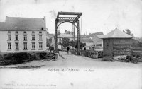 carte postale ancienne de Merbes-le-Château Le Pont