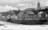 carte postale ancienne de Thuin La Sambre