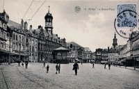 postkaart van Bergen La Grand'Place