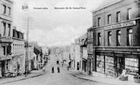 carte postale ancienne de Bonsecours Descente de la Grand'Rue