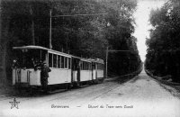 carte postale ancienne de Bonsecours DÃ©part du tram vers CondÃ©
