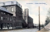 carte postale ancienne de La Louvière Institut Saint-Joseph