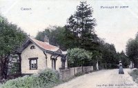 carte postale ancienne de Chimay Pavillon du Jardin