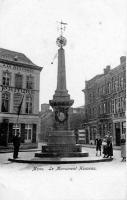 postkaart van Bergen Le Monument Houzeau