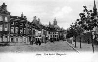 carte postale ancienne de Mons Rue André Masquelier