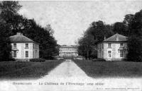 carte postale ancienne de Bonsecours Le Château de l'Ermitage (une allée)