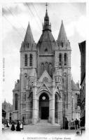 carte postale ancienne de Bonsecours L'Eglise (face)