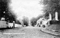 carte postale ancienne de Bonsecours La route de Condé (Descente)