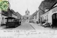 carte postale ancienne de Bonsecours La Grand'Rue