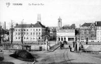 carte postale ancienne de Tournai Le Pont de Fer