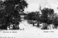 carte postale ancienne de Orroir Environs de Renaix - Paysage à Orroir
