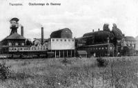 carte postale ancienne de Trazegnies Charbonnage de Bascoup