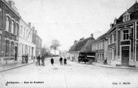 carte postale ancienne de Dottignies Rue de Roubaix