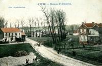 carte postale ancienne de Luttre Hameau de Beaudoux