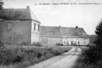 carte postale ancienne de Macquenoise La Masure  - Maison Hombert et Fils