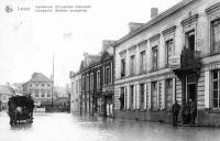 postkaart van Leuze-en-Hainaut Inondation - Occupation allemande