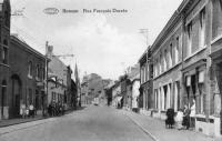 carte postale ancienne de Boussu Rue François Dorzée