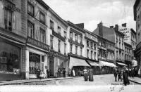 carte postale ancienne de Charleroi Rue de la Montagne