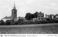 carte postale ancienne de Mont-Saint-Aubert Vue vers la belle vue