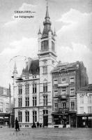 carte postale ancienne de Charleroi Le Télégraphe