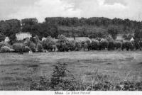 carte postale ancienne de Mons Le mont Panisel