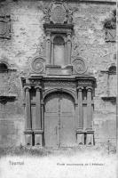 carte postale ancienne de Tournai Porte renaissance de l'Athénée