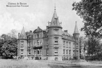 carte postale ancienne de Mourcourt Château de Breuze