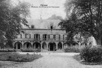 carte postale ancienne de Chimay Château des Princes de Caraman